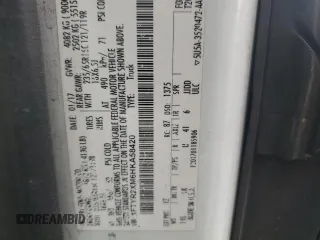 2017 Ford Transit z VIN 1FTYR2XM6HKA58420, wystawiony jako Copart lot #54891555 z przebiegiem 395 259 mil mil oraz Szkoda całkowita • Salvage title. Historia ofert i sprzedaży dostępna na DreamBid. Obrazek 13.