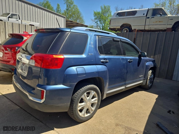 2016 GMC Terrain SLT with VIN 2GKALPEK1G6267975, listed as a Copart auction lot 52556975 with 111,252 mi miles and Salvage Title. Bid and sale history available at carsss.com. Image 4.