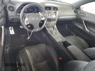 2013 Lexus IS 250 C with VIN JTHFF2C20D2528955, listed as a Copart auction lot 55382295 with 108,397 mi miles and Salvage title. Bid and sale history available at DreamBid. Image 8.