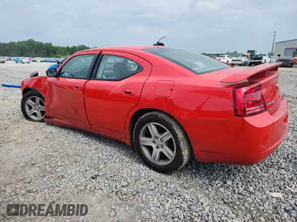 2008 Dodge Charger with VIN 2B3KA43GX8H315564, listed as a Copart auction lot 63519225 with 126,689 mi miles and Salvage title. Bid and sale history available at DreamBid. Image 2.