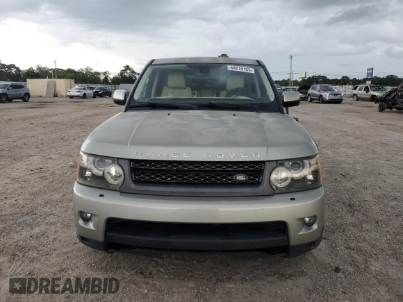 2011 Land Rover Range Rover Sport HSE Lux with VIN SALSK2D42BA283258, listed as a Copart auction lot 60819105 with 167,734 mi miles and Clean title. Bid and sale history available at DreamBid. Image 5.