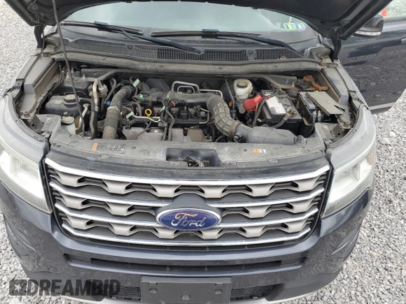 2017 Ford Explorer XLT z VIN 1FM5K8DH1HGA85833, wystawiony jako Copart lot #56557085 z przebiegiem 243 806 mil mil oraz Czysty tytuł • Clean title. Historia ofert i sprzedaży dostępna na DreamBid. Obrazek 12.