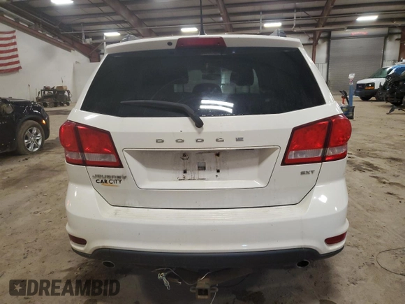2012 Dodge Journey SXT z VIN 3C4PDCCG8CT311907, wystawiony jako Copart lot #50235855 z przebiegiem 105 136 mil mil oraz Czysty tytuł • Clean title. Historia ofert i sprzedaży dostępna na DreamBid. Obrazek 6.