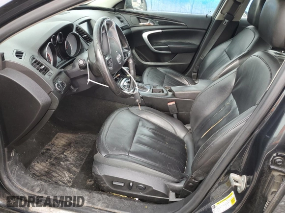 2012 Buick Regal Turbo Premium 1 with VIN 2G4GS5EV4C9213498, listed as a Copart auction lot 43419025 with Not Provided miles and Salvage Title. Bid and sale history available at DreamBid. Image 7.