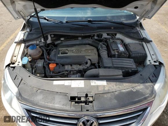 2012 Volkswagen CC Sport with VIN WVWMN7AN4CE550802, listed as a Copart auction lot 64181834 with 167,045 mi miles and Salvage Title. Bid and sale history available at carsss.com. Image 11.