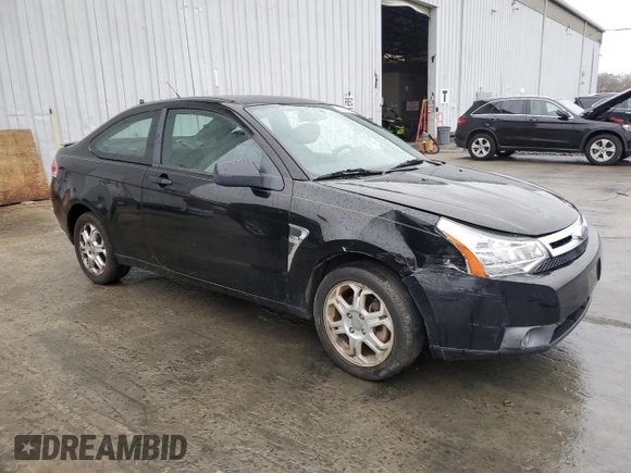 2008 Ford Focus SE with VIN 1FAHP33N28W195802, listed as a Copart auction lot 51786175 with 140,516 mi miles and Salvage Title. Bid and sale history available at carsss.com. Image 4.