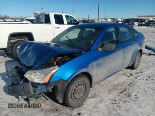 2010 Ford Focus SE with VIN 1FAHP3FN3AW273943, listed as a Copart auction lot 49330765 with 129,823 mi miles and Salvage Title. Bid and sale history available at carsss.com. Image 1.