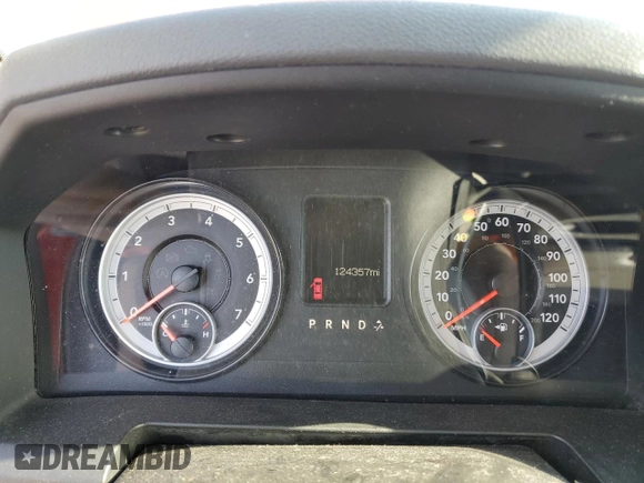 2014 Ram 1500 Express z VIN 1C6RR7KT2ES226668, wystawiony jako Copart lot #47595345 z przebiegiem 124 357 mil mil oraz Szkoda całkowita • Salvage title. Historia ofert i sprzedaży dostępna na DreamBid. Obrazek 9.