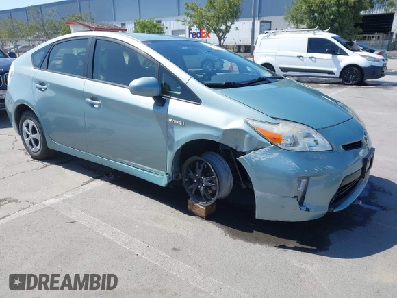 2015 Toyota Prius Four with VIN JTDKN3DU2F1933037, listed as a IAAI auction lot 42140908 with 85,032 mi miles. Bid and sale history available at carsss.com. Image 1.