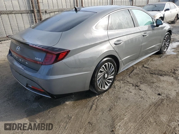 2020 Hyundai Sonata Hybrid Limited with VIN KMHL54JJ6LA010393, listed as a Copart auction lot 41460595 with 62,393 mi miles and Salvage Title. Bid and sale history available at carsss.com. Image 3.