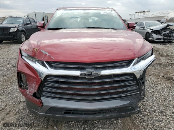 2019 Chevrolet Blazer Premier with VIN 3GNKBFRS6KS666535, listed as a Copart auction lot 44259085 with 0 mi miles and Salvage Title. Bid and sale history available at carsss.com. Image 5.