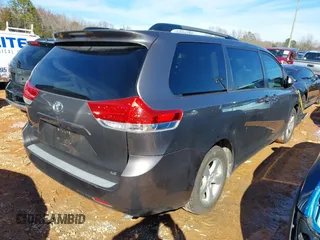 2014 Toyota Sienna LE AAS with VIN 5TDKK3DC9ES426654, listed as a IAAI auction lot 41592601 with Not Provided miles and . Bid and sale history available at DreamBid. Image 4.