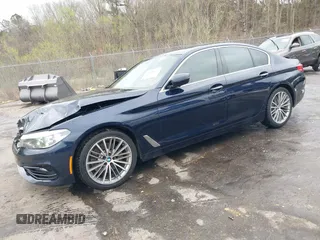 2018 BMW 5 Series 530i with VIN WBAJA5C55JWA39526, listed as a IAAI auction lot 41780637 with 121,693 mi miles and . Bid and sale history available at DreamBid. Image 2.