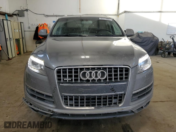 2012 Audi Q7 with VIN WA1VGCFE7CD004348, listed as a Copart auction lot 42711205 with 275,042 mi miles and Salvage title. Bid and sale history available at DreamBid. Image 5.