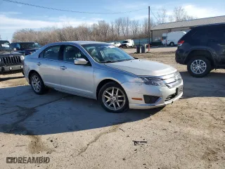 2010 Ford Fusion SEL with VIN 3FAHP0JG4AR288154, listed as a Copart auction lot 47052845 with 205,616 mi miles and Salvage Title. Bid and sale history available at carsss.com. Image 4.