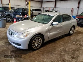 2008 Infiniti G35 Journey z VIN JNKBV61E68M223587, wystawiony jako Copart lot #57760305 z przebiegiem 153 345 mil mil oraz Szkoda całkowita • Salvage title. Historia ofert i sprzedaży dostępna na DreamBid. Obrazek 1.