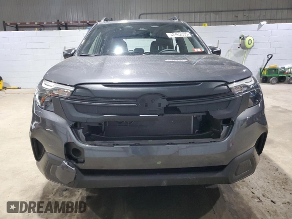 2025 Subaru Forester with VIN JF2SLDAC2SH424463, listed as a Copart auction lot 43462085 with 4,458 mi miles and Salvage title. Bid and sale history available at DreamBid. Image 5.