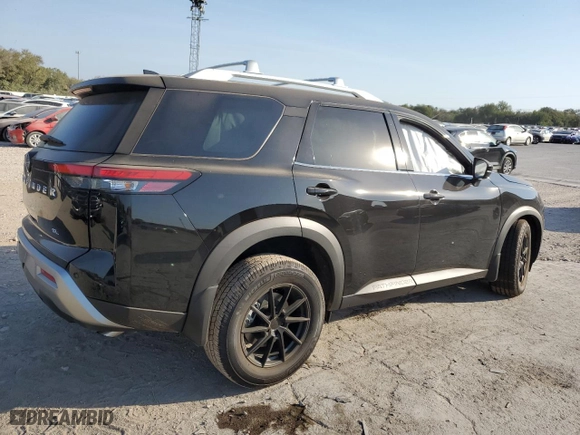 2024 Nissan Pathfinder SL with VIN 5N1DR3CA4RC264875, listed as a Copart auction lot 75939524 with 5,146 mi miles and Salvage Title. Bid and sale history available at carsss.com. Image 3.