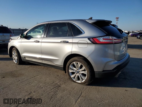 2022 Ford Edge Titanium with VIN 2FMPK4K92NBA55434, listed as a Copart auction lot 42817635 with 73,700 mi miles and Salvage Title. Bid and sale history available at carsss.com. Image 2.