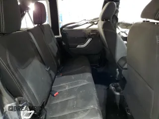 2018 Jeep Wrangler JK Unlimited Sahara with VIN 1C4HJWEG2JL835901, listed as a Copart auction lot 74591474 with 20,389 mi miles and Salvage Title. Bid and sale history available at carsss.com. Image 11.