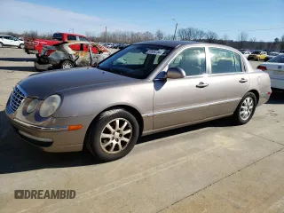 2008 Kia Amanti with VIN KNALD125885147016, listed as a Copart auction lot 87034184 with 154,510 mi miles and Salvage Title. Bid and sale history available at carsss.com. Image 1.