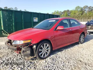 2006 Acura TSX with VIN JH4CL96806C016632, listed as a Copart auction lot 52476575 with 148,279 mi miles and Salvage Title. Bid and sale history available at carsss.com. Image 1.