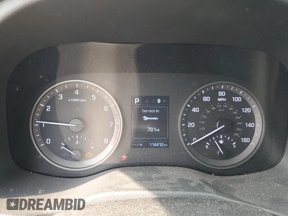 2017 Hyundai Tucson Value with VIN KM8J3CA26HU555466, listed as a Copart auction lot 66722424 with 114,412 mi miles and Salvage Title. Bid and sale history available at carsss.com. Image 9.