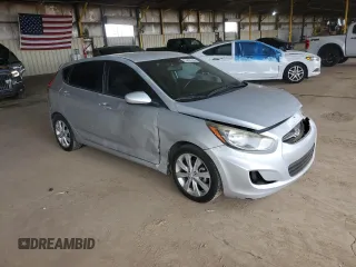 2012 Hyundai Accent SE with VIN KMHCU5AE7CU026029, listed as a Copart auction lot 53893745 with 200,233 mi miles and Salvage Title. Bid and sale history available at carsss.com. Image 4.