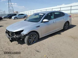 2019 Kia Optima LX with VIN 5XXGT4L31KG329150, listed as a Copart auction lot 59225935 with 58,253 mi miles and Salvage title. Bid and sale history available at DreamBid. Image 1.