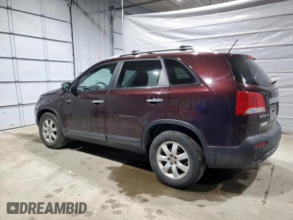 2011 Kia Sorento LX with VIN 5XYKT3A14BG131552, listed as a Copart auction lot 50732505 with 130,366 mi miles and Salvage Title. Bid and sale history available at DreamBid. Image 2.