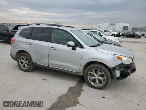 2016 Subaru Forester 2.5i Touring with VIN JF2SJAXCXGH492805, listed as a Copart auction lot 43005745 with 168,105 mi miles and Salvage Title. Bid and sale history available at carsss.com. Image 4.