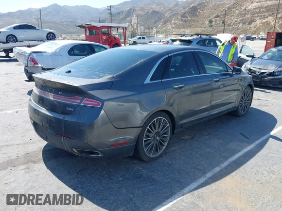 2016 Lincoln MKZ Hybrid with VIN 3LN6L2LU7GR616845, listed as a IAAI auction lot 42651286 with Not provided miles and . Bid and sale history available at DreamBid. Image 4.