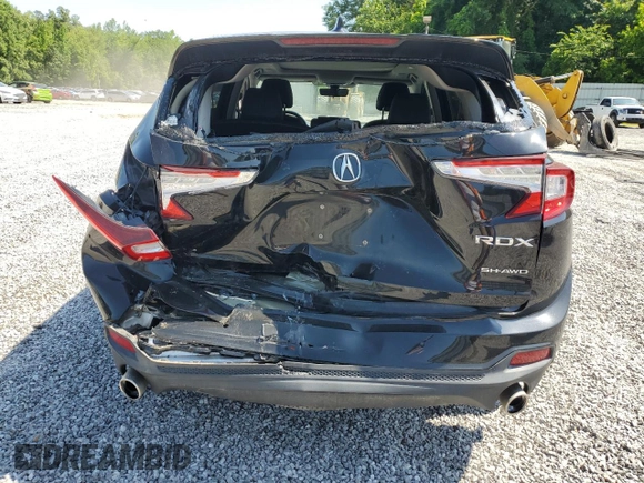 2020 Acura RDX Technology z VIN 5J8TC2H59LL039321, wystawiony jako Copart lot #57843045 z przebiegiem 36 918 mil mil oraz Szkoda całkowita • Salvage title. Historia ofert i sprzedaży dostępna na DreamBid. Obrazek 6.