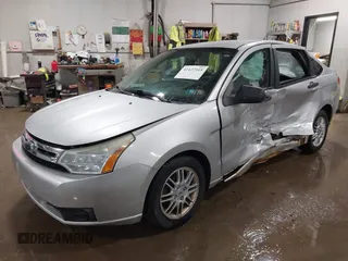 2010 Ford Focus SE with VIN 1FAHP3FN7AW137685, listed as a IAAI auction lot 41427515 with 162,053 mi miles. Bid and sale history available at carsss.com. Image 2.
