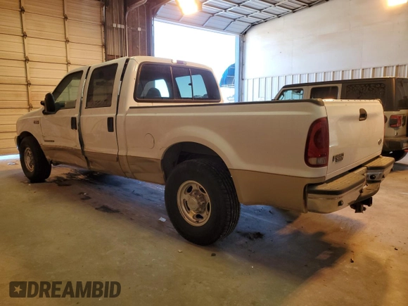 2001 Ford Super Duty F-250 XL with VIN 3FTNW20F81MA77024, listed as a Copart auction lot 85867624 with 100,725 mi miles and Salvage Title. Bid and sale history available at carsss.com. Image 2.