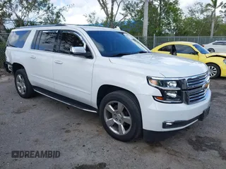 2018 Chevrolet Suburban Premier z VIN 1GNSKJKC0JR245546, wystawiony jako IAAI lot #41961619 z przebiegiem 240 766 mil mil oraz . Historia ofert i sprzedaży dostępna na DreamBid. Obrazek 1.
