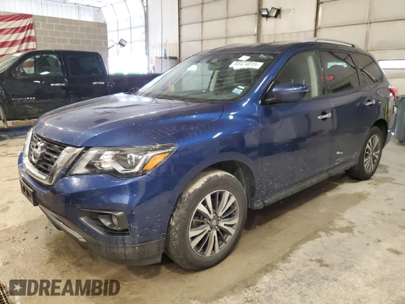 2019 Nissan Pathfinder Platinum with VIN 5N1DR2MMXKC581925, listed as a Copart auction lot 88424015 with 139,799 mi miles and Clean title. Bid and sale history available at DreamBid. Image 1.