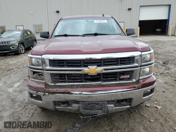 2014 Chevrolet Silverado 1500 LT with VIN 3GCUKRECXEG272836, listed as a Copart auction lot 47169515 with Not Provided miles and Non Repairable. Bid and sale history available at DreamBid. Image 5.