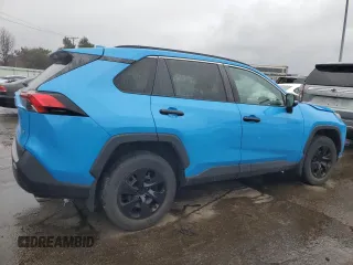 2019 Toyota RAV4 LE with VIN 2T3K1RFV6KW035136, listed as a Copart auction lot 47100395 with 88,568 mi miles and Salvage Title. Bid and sale history available at carsss.com. Image 3.