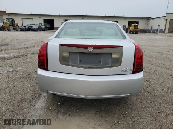 2003 Cadillac CTS with VIN 1G6DM57N630154482, listed as a Copart auction lot 78458854 with 134,220 mi miles and Salvage Title. Bid and sale history available at carsss.com. Image 6.