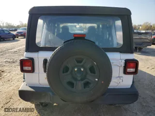 2018 Jeep Wrangler Unlimited Sport with VIN 1C4HJXDN8JW238708, listed as a Copart auction lot 86682094 with 59,064 mi miles and Salvage Title. Bid and sale history available at carsss.com. Image 6.