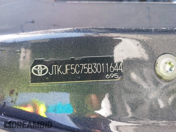 2011 Scion tC z VIN JTKJF5C75B3011644, wystawiony jako IAAI lot #42178185 z przebiegiem 108 187 mil mil oraz . Historia ofert i sprzedaży dostępna na DreamBid. Obrazek 9.