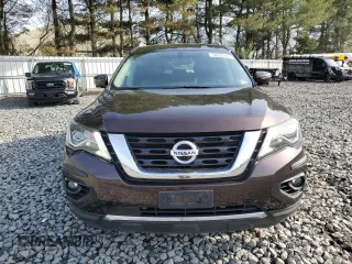 2019 Nissan Pathfinder SL with VIN 5N1DR2MM3KC611962, listed as a Copart auction lot 52697465 with 53,768 mi miles and Salvage Title. Bid and sale history available at carsss.com. Image 5.