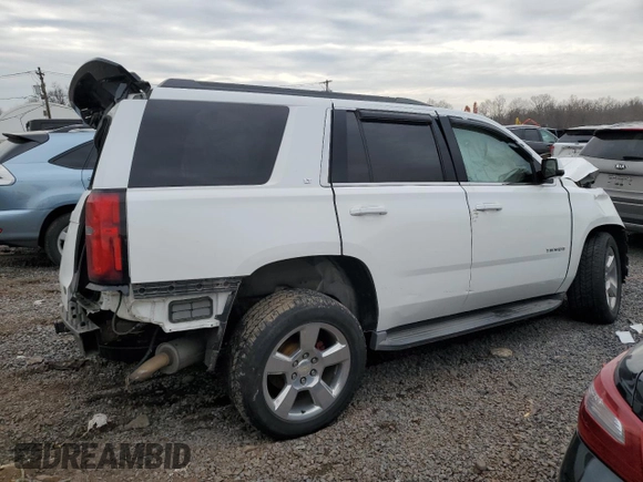 2015 Chevrolet Tahoe LT z VIN 1GNSKBKC7FR617932, wystawiony jako Copart lot #46421625 z przebiegiem Nie podano mil oraz Szkoda całkowita • Salvage title. Historia ofert i sprzedaży dostępna na DreamBid. Obrazek 3.