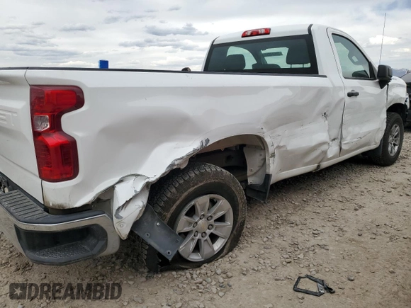 2021 Chevrolet Silverado 1500 Work Truck with VIN 3GCNWAEFXMG209030, listed as a Copart auction lot 50943855 with 60,987 mi miles and Salvage Title. Bid and sale history available at carsss.com. Image 3.