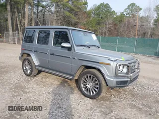 2023 Mercedes-Benz G 550 with VIN W1NYC6BJ4PX486695, listed as a IAAI auction lot 41638507 with 8,678 mi miles and . Bid and sale history available at carsss.com. Image 1.