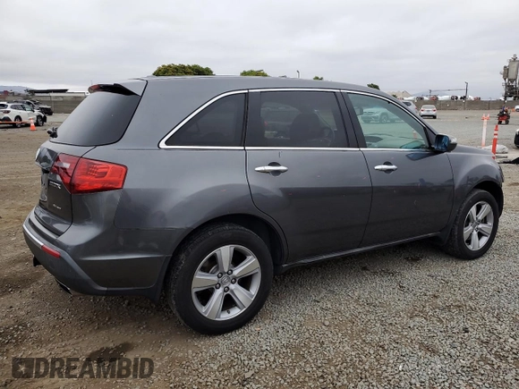 2011 Acura MDX with VIN 2HNYD2H26BH508846, listed as a Copart auction lot 58979975 with 207,604 mi miles and Salvage title. Bid and sale history available at DreamBid. Image 3.