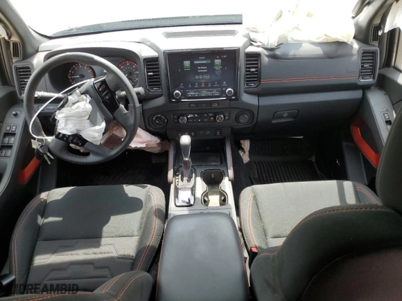 2023 Nissan Frontier PRO-4X with VIN 1N6ED1EK5PN651824, listed as a Copart auction lot 50928645 with 11,319 mi miles and Non Repairable. Bid and sale history available at carsss.com. Image 8.