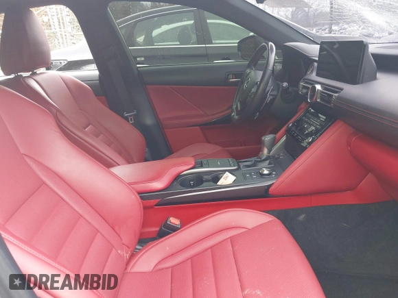 2022 Lexus IS 350 F Sport z VIN JTHGZ1B29N5054575, wystawiony jako IAAI lot #41580227 z przebiegiem 48 922 mil mil oraz . Historia ofert i sprzedaży dostępna na DreamBid. Obrazek 5.