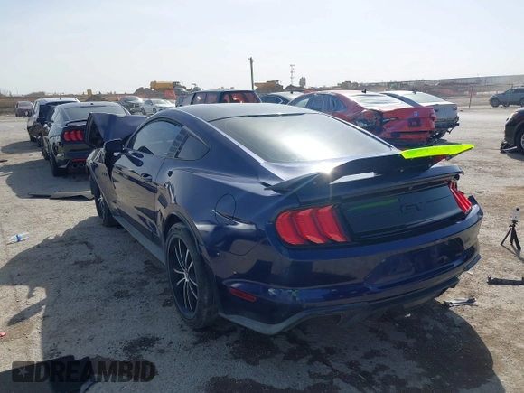 2018 Ford Mustang GT with VIN 1FA6P8CF0J5170843, listed as a IAAI auction lot 41738795 with 69,314 mi miles. Bid and sale history available at carsss.com. Image 3.